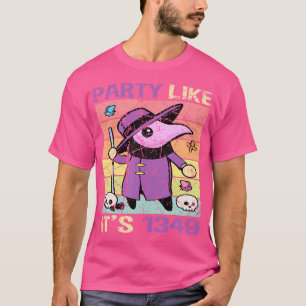 Pastel Goth For Men Women Plague Doctor Wiccan Cre T-Shirt