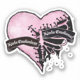 Pastel Goth Heart   Emotional and Emotionless