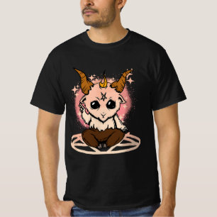 Pastel Goth Kawaii Clothing Baby Baphomet Satanic  T-Shirt