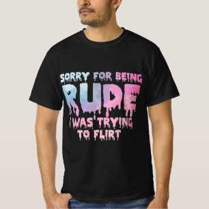 Pastel Goth Kawaii Gothic Snarky Sassy Sarcastic E T-Shirt