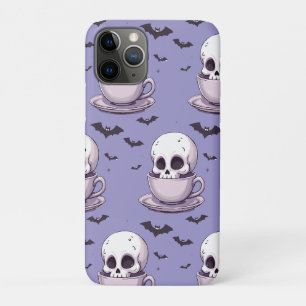 Pastel Goth Skull in Teacup Case-Mate iPhone Case