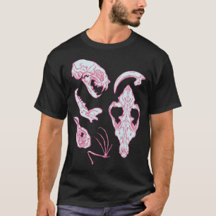 Pastel Goth Taidermy Vulture Culture Witch Wicca T-Shirt