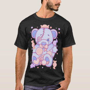 Pastel Goth Teddy Bear Aesthetic Goth  T-Shirt
