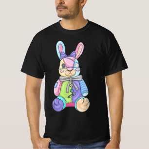 Pastel Goth Teddy Rabbit Bunny Japanese Anime Kawa T-Shirt