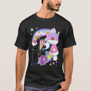 Pastel Goth Yami Kawaii Creepy Candy World Menhera T-Shirt