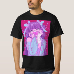 Pastel Goth Yami Kawaii Menhera Waifu Aesthetic An T-Shirt