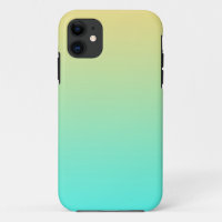 Pastel Gradient Background Turquoise Yellow