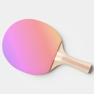 Pastel Gradient Ping Pong Paddle