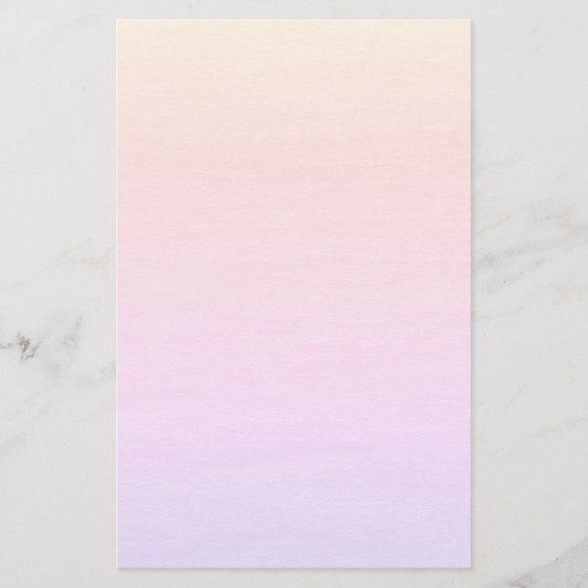 Pastel Gradient Stationery (Front)
