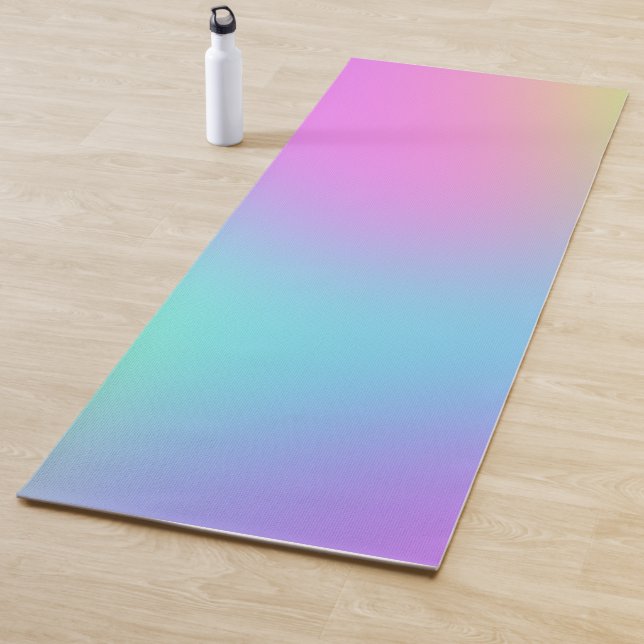 Pastel Gradient Yoga Mat (In Situ)