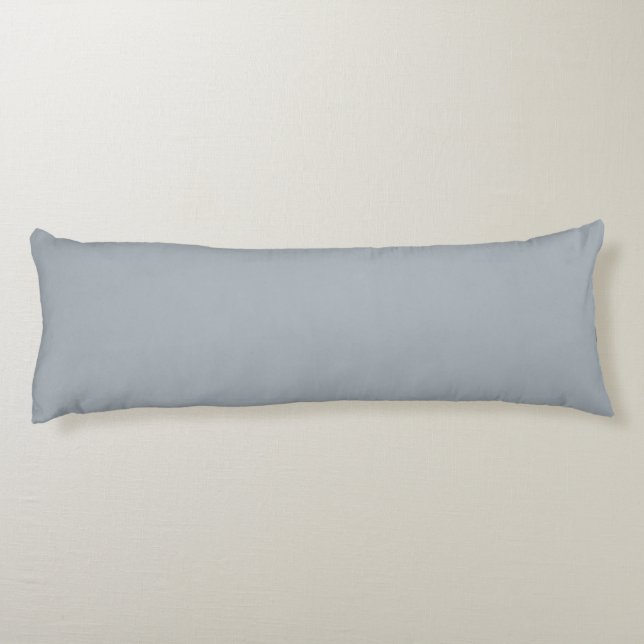 Pastel Grayish Blue Solid Colour - Restful Slumber Body Cushion (Back)