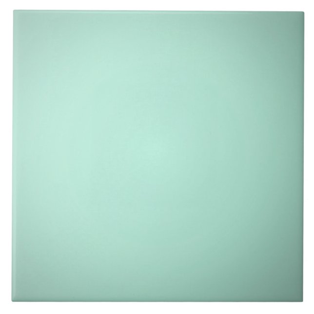 Pastel green colour,  tile (Front)