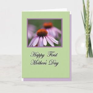 Pastel Green Floral Card