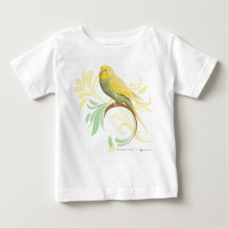 Pastel Green Parakeet Baby T-Shirt