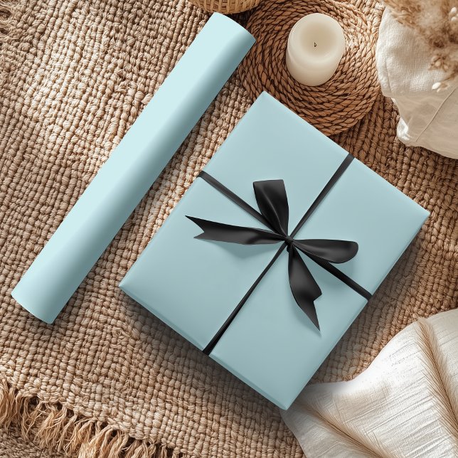 Pastel Green Solid Colour | Classic | Elegant Wrapping Paper (Creator Uploaded)
