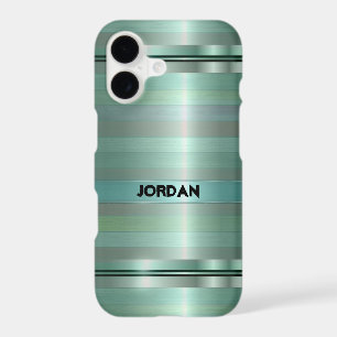Pastel Green Stripes Pattern