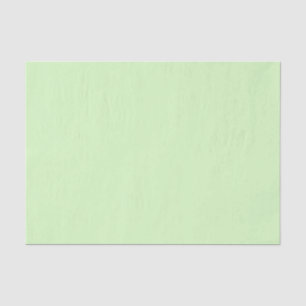 Pastel Green Tea Leaf Solid Colour Tissue Paper