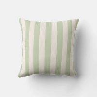 Pastel Green Vertical Stripes