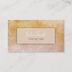 Pastel Grunge Business Card