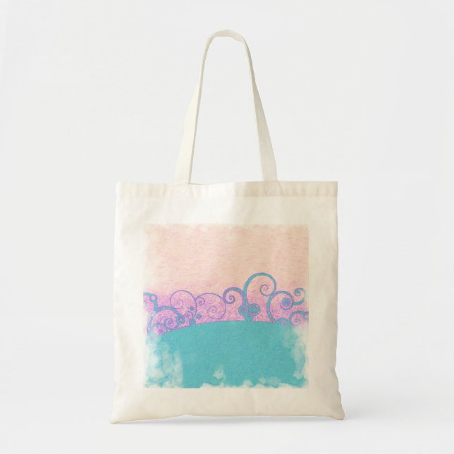 pastel grunge Fantasy Tote Bag (Front)