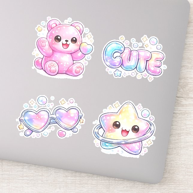 Pastel Gummy Bear & Y2K Kawaii (Detail)