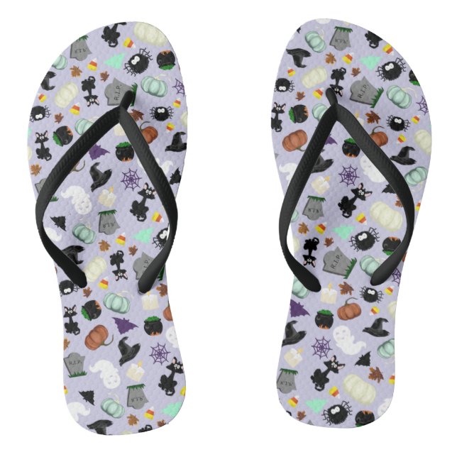 Pastel Halloween Jandals (Footbed)