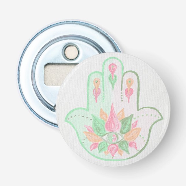 Pastel Hamsa Bottle Opener (Front)