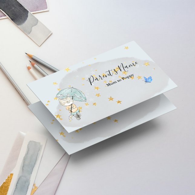 Pastel Happy Cat Business Card (Creator Uploaded)