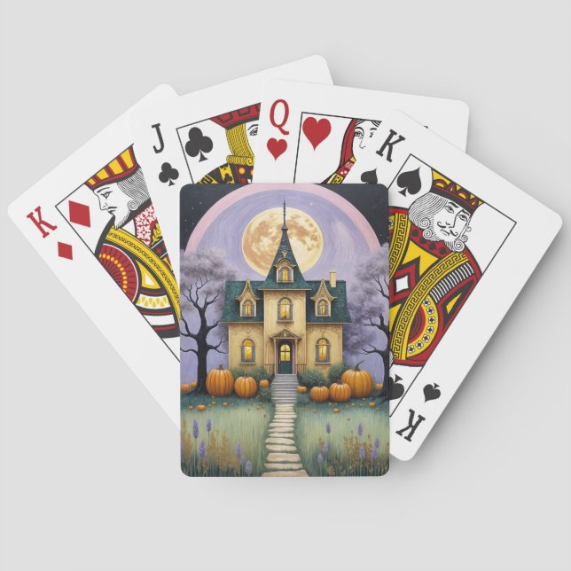 Pastel Haunt Playing Cards (Back)