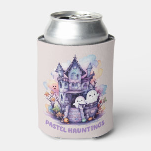 Pastel Hauntings Can Cooler