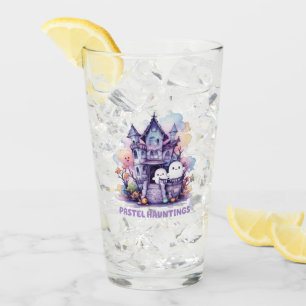 Pastel Hauntings – Cute Pastel Purple House Glass