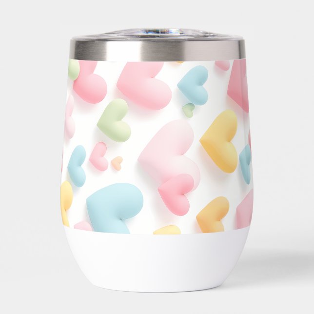 Pastel Heart Pattern (Front)