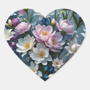 Pastel Heart Sticker