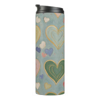 Pastel Heart Tapestry