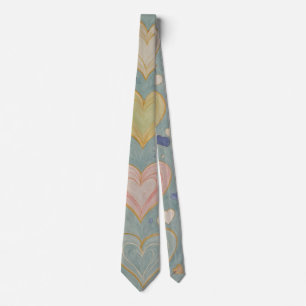 Pastel Heart Tapestry Tie