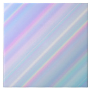 Pastel Holographic Gradient Iridescent Tile
