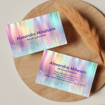 Pastel Holographic Professional Branding