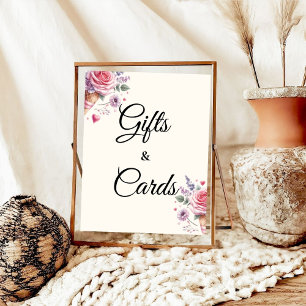 Pastel Ice cream Bridal Shower Gifts & Cards Poster