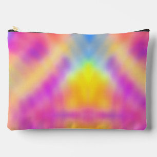 Pastel Iridescent Colourful Gradient Design Accessory Pouch