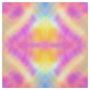 Pastel Iridescent Colourful Gradient Design Fabric