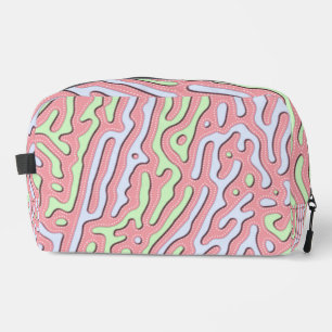 Pastel Kawaii Abstract Colourful Splatter Design Dopp Kit
