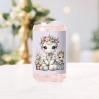 Pastel Kawaii Unicorn Mother Daughter Duo Lavender