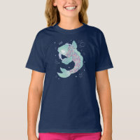 Pastel Koi Fish | Whimsical Folk Art Underwater