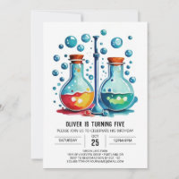 Pastel Laboratory Potion Scientist Birthday