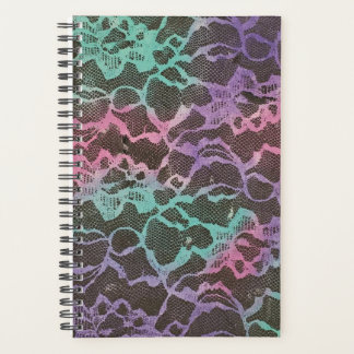 Pastel Lace Pattern planner