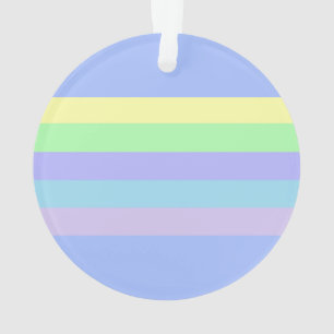 Pastel Lavender Blue Ornament