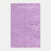 Pastel Lavender Grape Pop Bubble Wrap Purple