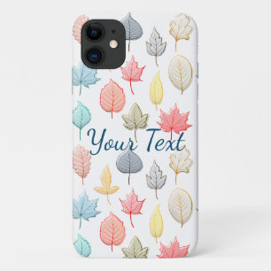 Pastel Leaves Case-Mate iPhone Case