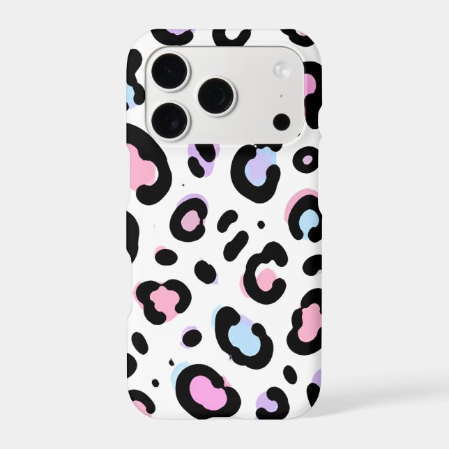 Pastel Leopard Print Pattern  (Back)