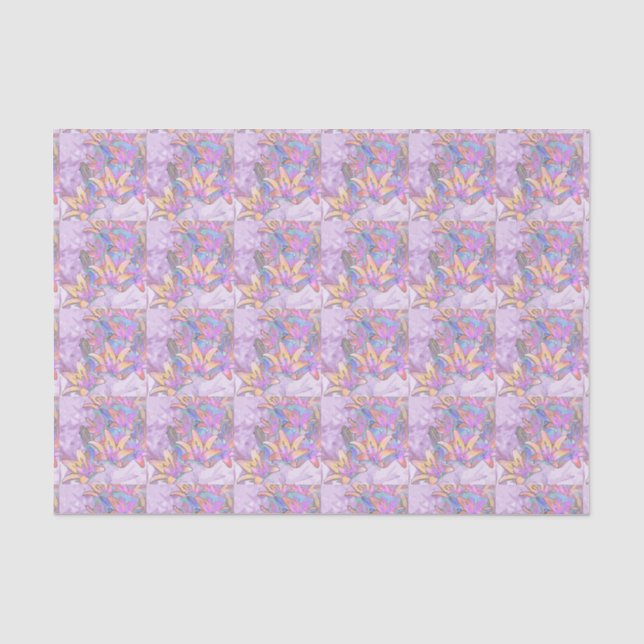 Pastel Lily Love Tissue Paper (Front)
